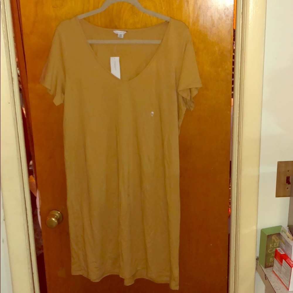 NWT Brand new yellow T-shirt dress!